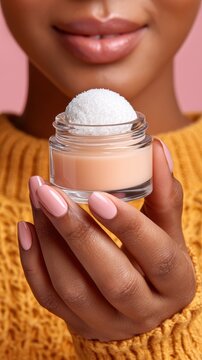 Applying topical medication for de quervain's disease relief in a home environment focus on self-care