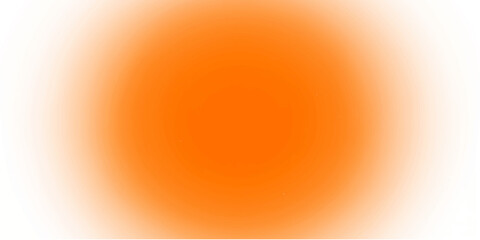 A vibrant orange glow emanates from a bright center, softly fading outwards into a pure white background, creating a simple yet striking visual effect. © ZINGGALALA HOHO