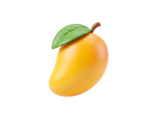 3D icon of Mango isolated   © Art by Mochi