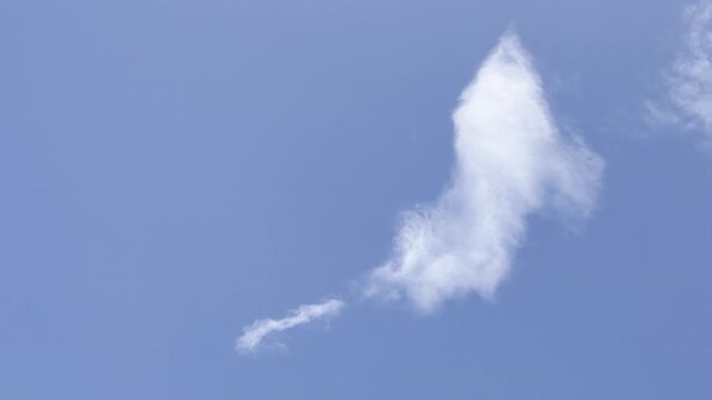 Cumulus clouds are clouds that have flat bases and are often described as puffy, cotton-like, or fluffy in appearance. Waikiki, City of Honolulu, Oahu, Hawaii. Trade Wind