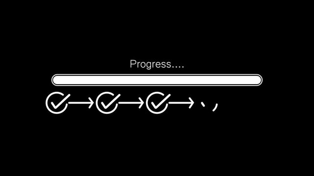 Progress tracking workflow checklist with task completion step and digital interface using stylus on business dashboard for productivity improvement time management and efficient process optimization.