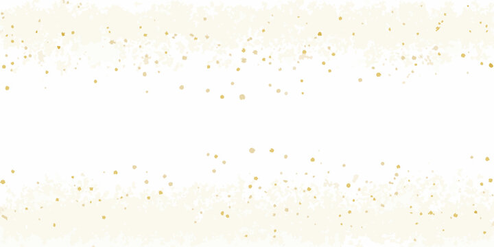 a dense scatter of golden dots on white background festive design header pattern decoration sparkle glitter