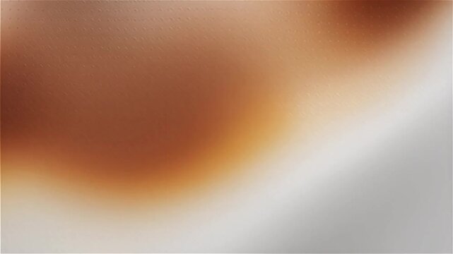 Smooth Coffee Brown and Copper to Amber, Cream and White Animated Gradient Background