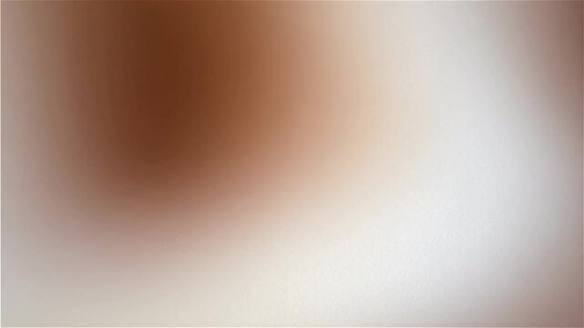 Smooth Coffee Brown and Copper to Amber, Cream and White Animated Gradient Background