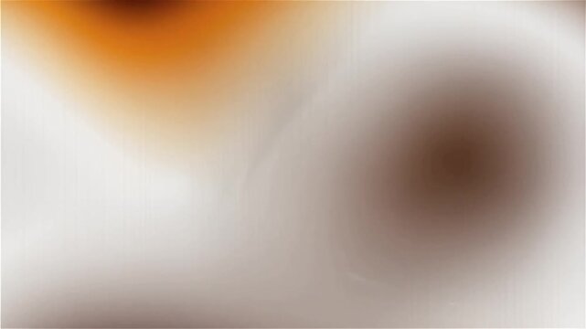 Smooth Coffee Brown and Copper to Amber, Cream and White Animated Gradient Background