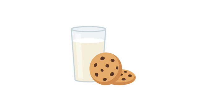 Chocolate Chip Cookies and Milk