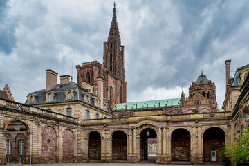 Obraz premium A view of Strasbourg's beautiful city center