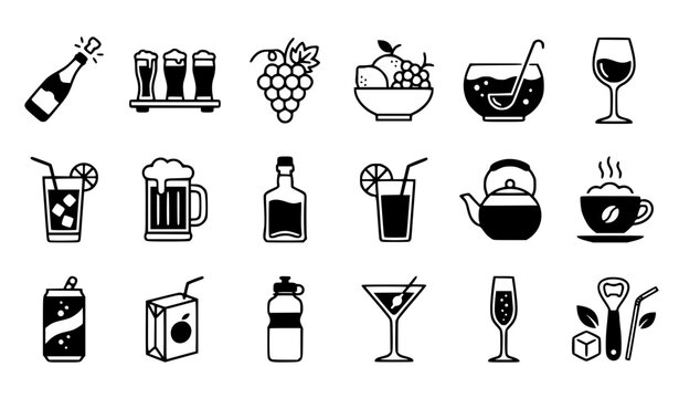 Drink and Beverage Ico