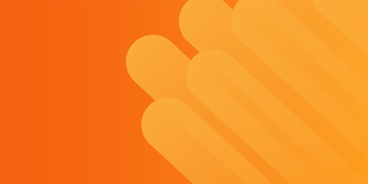 Abstract orange gradient background, with trendy geometric graphic design. Simple minimal square and dots halftone yellow and orange gradient