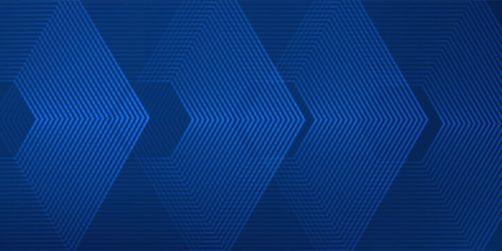 Black dark navy blue silver abstract pattern background. Geometric shape. Line triangle angle fold polygon art