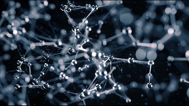 Molecular structure connections network science.