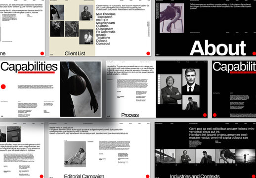Brand Capabilities Deck Template