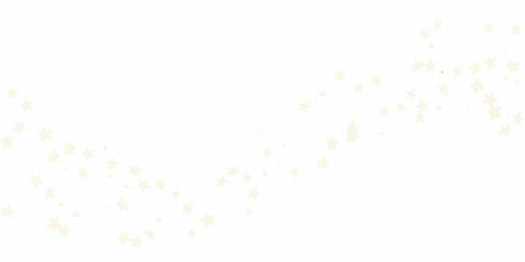 diagonal trail of scattered golden stars on transparent background astronomy cosmic celestial sparkle twinkle vector illustration © Debashis