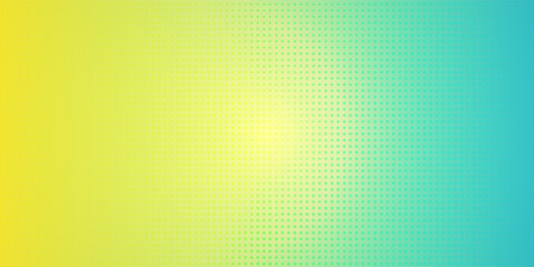 Fototapeta premium Bright pop art background in blue and yellow colors dot haltone retro style, vector illustation full hd