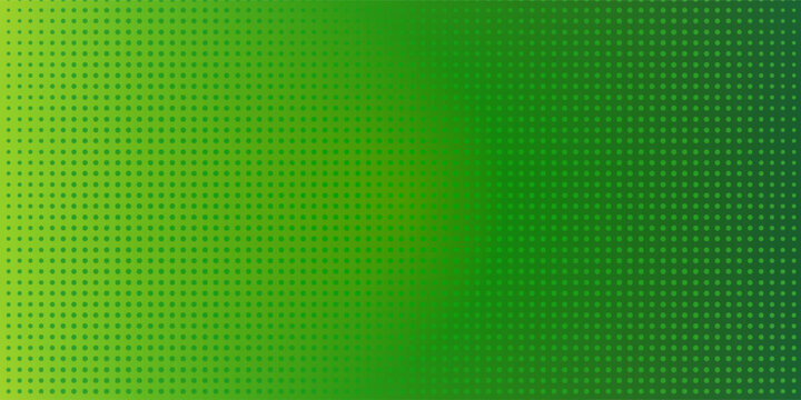 Bright pop art background in green and yellow colors dot haltone retro style, vector illustation full hd