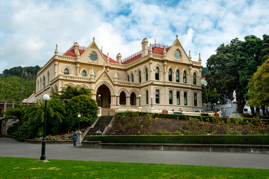 Parliamentary Library in Wellington - New Zealand