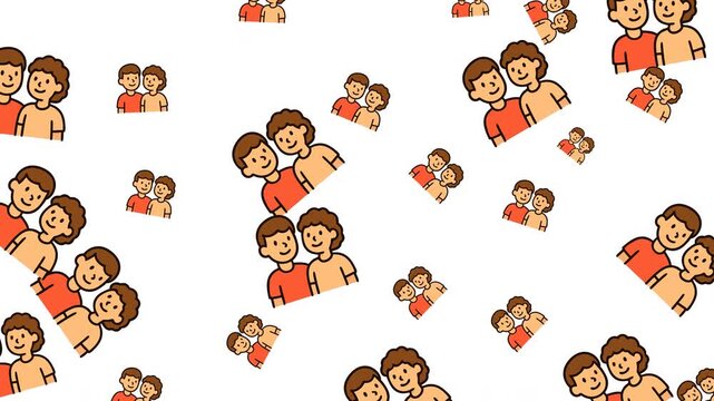 Illustrations of two friends standing together, ideal for friendship themed designs and marketing materials targeting male audiences.
