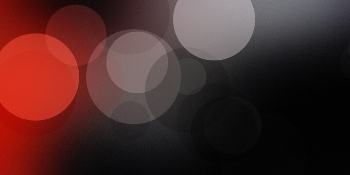 Dark abstract wallpaper with translucent circles overlaying gradients of red and gray creating modern stylish artistic design.