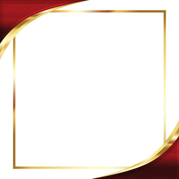 gold frame for text