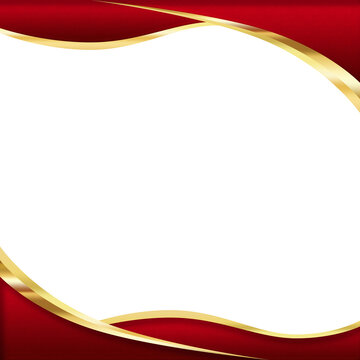 red gold frame