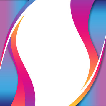 abstract background with colorful waves