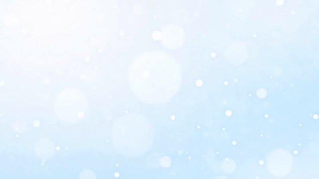 Light Blue Gradient Background with bokeh for Business Presentation