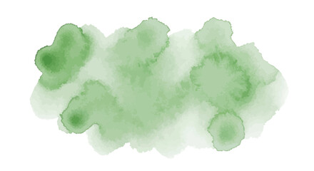 Obraz premium Sage green watercolor wash with soft organic edges
