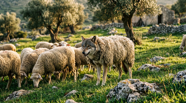 A wolf in sheep's clothing.