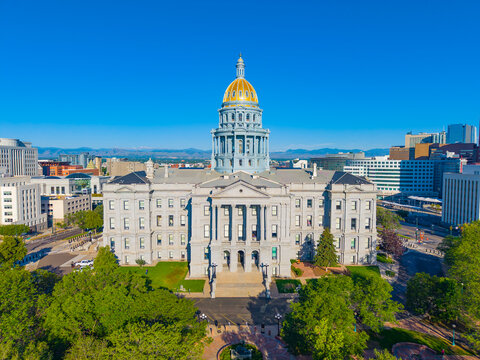 Colorado State Capitol is the legislative government of Colorado State, at 200 E Colfax Avenue, Denver, Colorado CO, USA. 