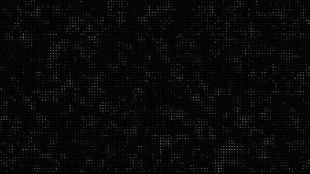 Dot white black pattern gradient texture background. Abstract pop art halftone and retro style. Motion Graphic concept. animation