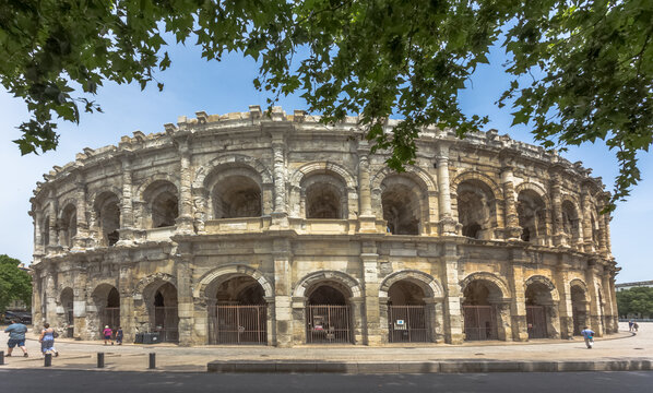 Ar&egrave;nes de N&icirc;mes , Gard, France 