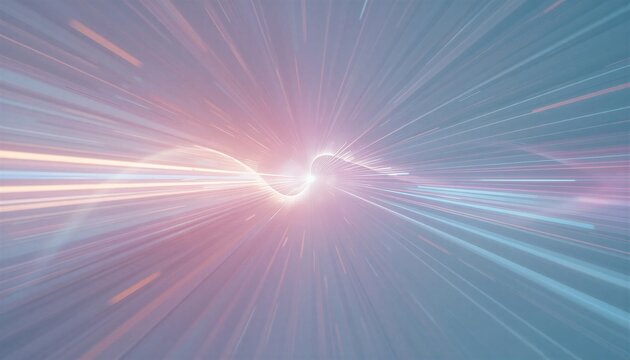 Soft dreamlike wave in powder blue, peach, and lavender colors. Visual effects with CRT scanlines and chromatic aberration. Analog film grain, nostalgic modern telecommunications