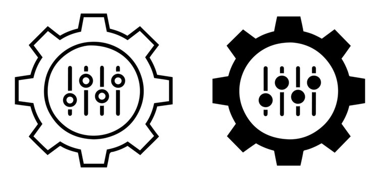 mass customization icon vector design