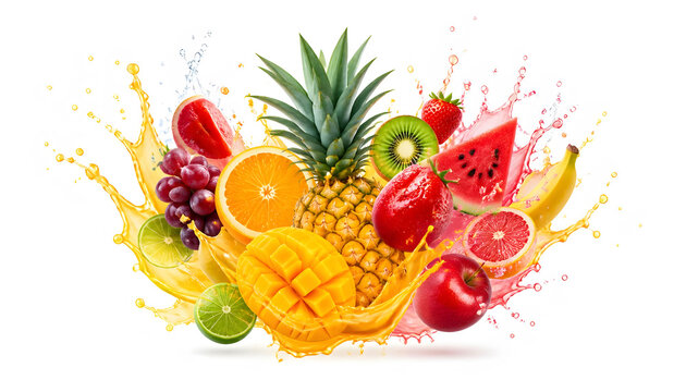 fresh fruit splash