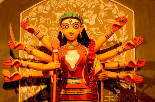 statue of durga