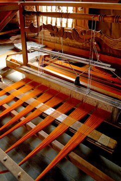 old ancient handloom