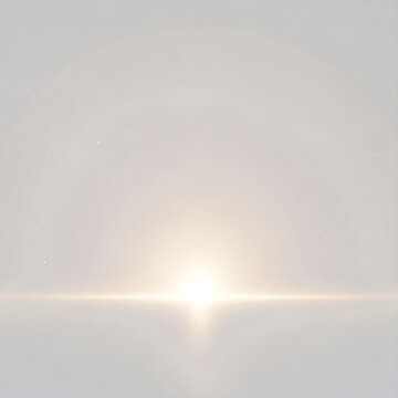 Soft light rays shining through clouds