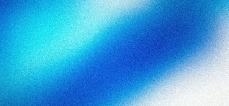 Ribbed abstract blue gradient background with grainy texture and soft light transition