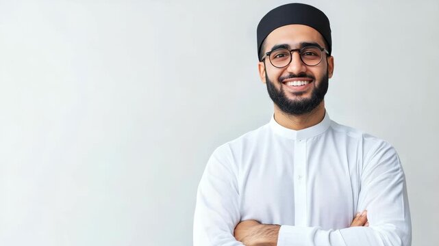 Man smiling face happy portrait