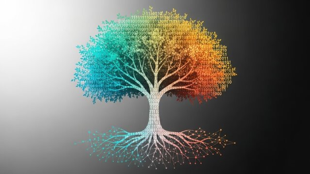 Digital Tree Bridging Binary Worlds of Data and Nature