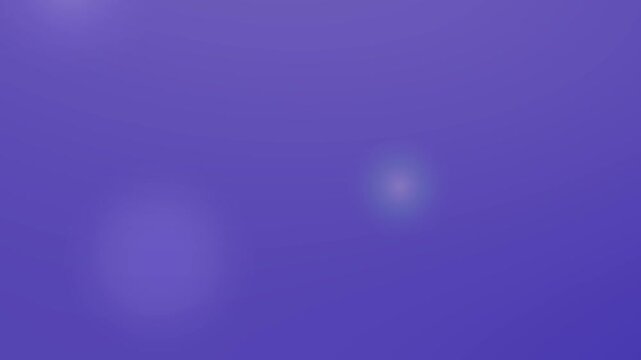 Seamless looping purple gradient flow with subtle glowing orbs for overlay use