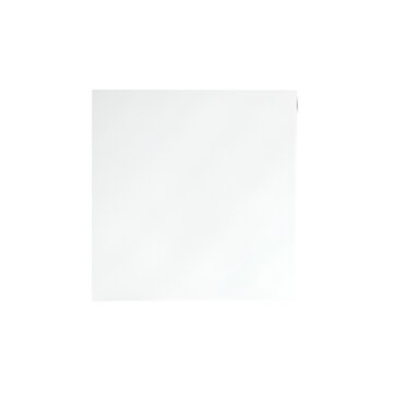White square on solid gray background