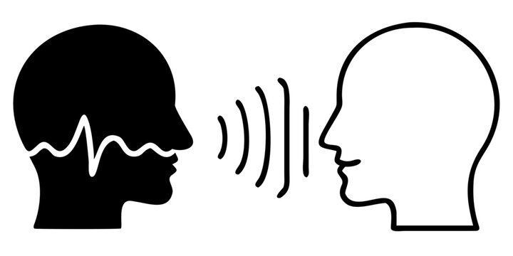 Speech bubble icons flat vector illustration on transparent background
