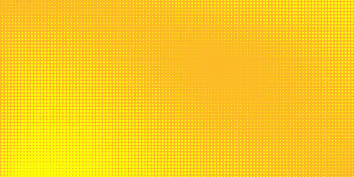 Dots halftone yellow and dark blue color pattern gradient grunge texture background. vector grunge. modern