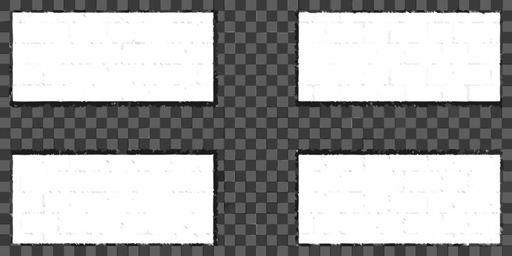 Brick wall texture with transparent background repeating pattern tile