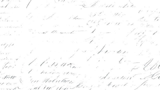 Abstract vintage grunge handwriting texture seamless background with illegible cursive script and old manuscript writing vector illustration.   handwritten notes with ink splatters grunge style scribb