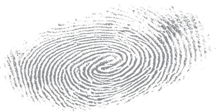 Fingerprint ink splatter texture with damaged print effect Distressed fingerprint pattern with rough grunge details