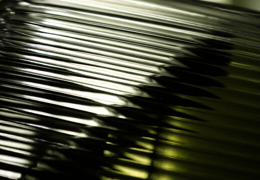 Chrome displacement texture. 
