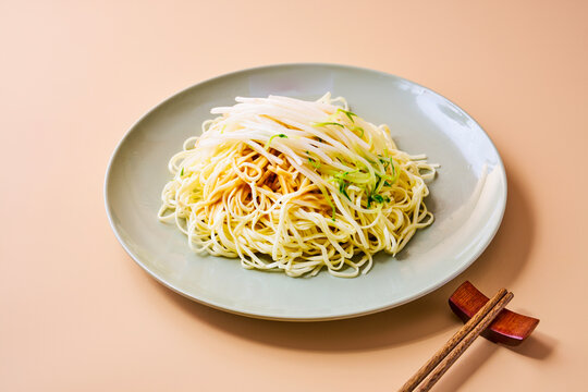Asian Chinese Shanghai cuisine cold noodles