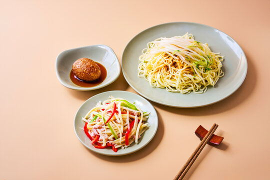 Asian Chinese Shanghai cuisine cold noodles